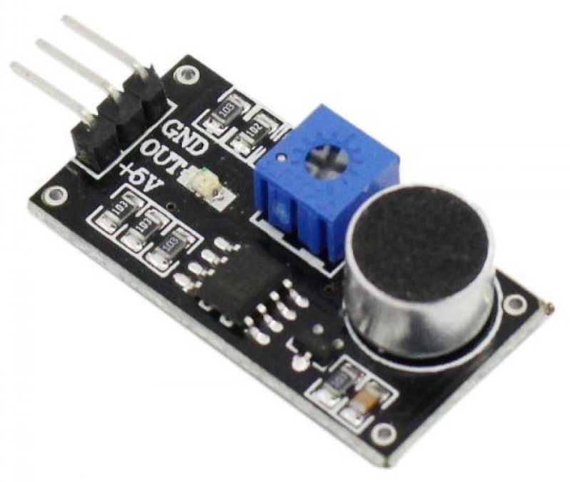 Geluid sensor microfoon detectie module verticaal LM393
